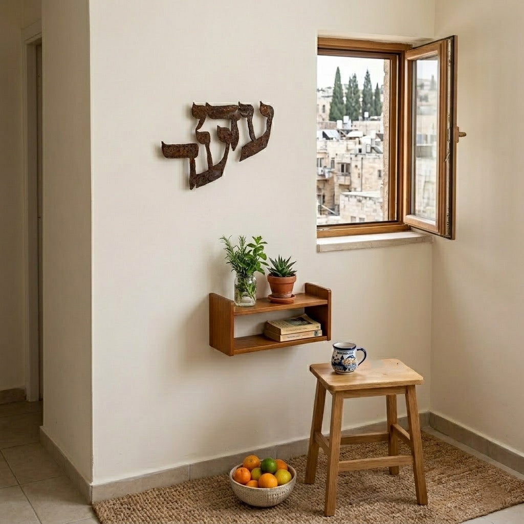 עדי-עד  | יצירת קיר - ברזל מוחלד